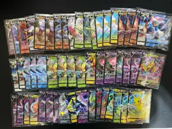 Lot of 53 ‘V’ Pokemon Cards Near Mint - Image 1