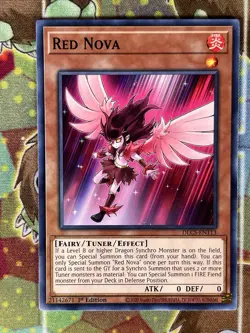 Yugioh Red Nova DLCS-EN113 Single - Image 1