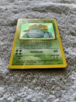 Pokemon TCG Venusaur Holo Rare Card 15/102 Base Set - Image 2