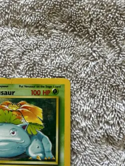 Pokemon TCG Venusaur Holo Rare Card 15/102 Base Set - Image 4