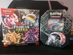 Paldean Fates FACTORY SEALED LOT - Pokemon TCG Booster Bundle & More - Image 1