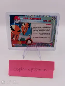 Pokemon Kakuna #14 Topps Tv Animation Edition RED LOGO Mint Pack Fresh - Image 3