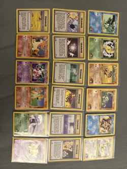 Pokemon Gym Challenge Card Lot of 18 - w/ Trainers - LP - Image 1