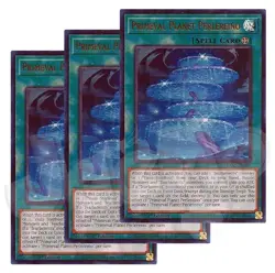 Yugioh - Primeval Planet Perlereino x 3 - 1st Edition Ultra Rare NM - Free Holo - Image 1