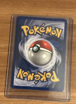 Pokemon Hitmonchan 7/102 Base Set Holo Rare WOTC 1999 LP/MP - Image 2