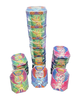 Lot of (15) Pokemon Evolution Celebration Sylveon Leafeon Glaceon GX Tins NEW - Image 1