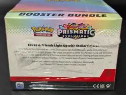Pokemon SV8.5 Prismatic Evolutions Factory Sealed Booster Bundle Display Case - Image 3
