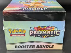 Pokemon SV8.5 Prismatic Evolutions Factory Sealed Booster Bundle Display Case - Image 5