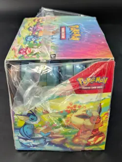 Pokemon Prismatic Evolutions Mini Tin Display (8 Mini Tins) 16 PACKS Each Sealed - Image 4