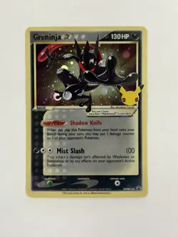Pokemon TCG Greninja Swsh144 Promo Sword & Shield Promo Celebrations Mint - Image 1