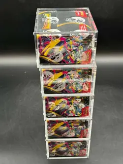 Lot of (5) Pokemon Mega Evolutions MINTY Booster Boxes w/ Premium Acrylic Cases - Image 4