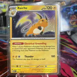 Raichu 026/165 Cosmos Holo - Sam's Club Exclusive Promo - Pokemon TCG: 151 - NM - Image 1