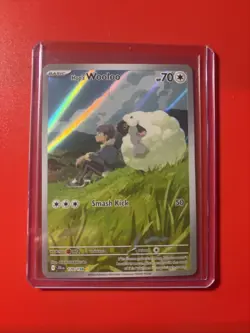 Hops Wooloo 170/159 (JTG) Journey Together NM Illustration Rare Pokemon Card - Image 1
