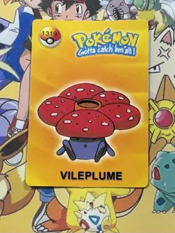 Pokemon Vintage Pocket Monsters Vending HOLO Prism Sticker 1998 Nintendo Japan - Image 2