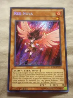 Red Nova - DRL3-EN017 - Secret Rare - 1st Edition x1 - Lightly Played - Image 1