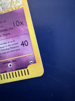 Slowking Aquapolis Holo Rare E-reader H22/H32 Pokemon - Image 4