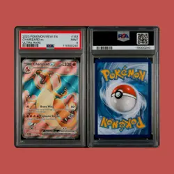 2023 POKEMON SV: SCARLET & VIOLET 151 CHARIZARD EX ULTRA RARE HOLO PSA 9 - Image 1