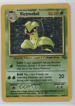 Victreebel Holo Pokemon Jungle #14 1999 - Image 1