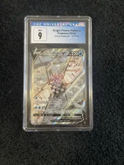 Pokemon Astral Radiance Origin Forme Palkia V#167 CGC 9 Universal Grade - Image 1