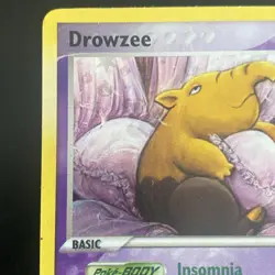 Pokemon TCG: 2004 EX Team Rocket Returns Drowzee 54/109 Reverse Holo Nice - Image 2