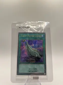 Yu-Gi-Oh! Harpie's Feather Duster EDC1-EN001 Quarter Century Secret Rare Alt NEW - Image 1