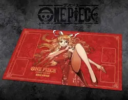 One Piece TCG New Card Game Chinese Nami 1st Anniversary Exclusive Card Playmat - Image 1