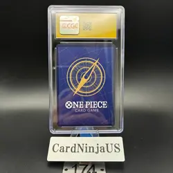 CGC 10 PRISTINE Usopp Parallel ST01-002 C 25th Edition ONE PIECE Card Game 174 - Image 2