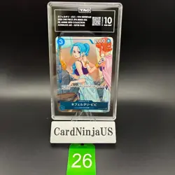 TAG 10 GEM MINT Nefeltari Vivi SR EB02-026 Promotion Pack Ex Vol. 3 ONE PIECE 26 - Image 1