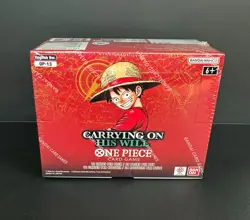 Sealed Carrying on His Will Booster Box OP-13 One Piece - Image 1