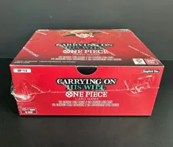 Sealed Carrying on His Will Booster Box OP-13 One Piece - Image 3