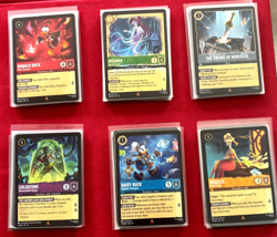 Disney Lorcana 1272 Card Lot 72 Rare Duplicates Triangle + 1200 Common UC - Image 3