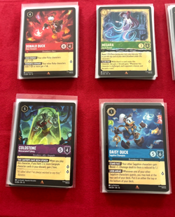 Disney Lorcana 1272 Card Lot 72 Rare Duplicates Triangle + 1200 Common UC - Image 4
