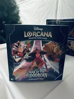 Disney Lorcana Rise of the Floodborn Illumineer's Trove Sealed (8 troves) - Image 1