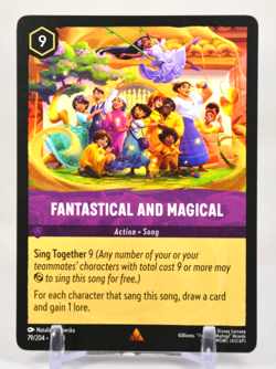 Disney Lorcana TCG Reign of Jafar Fantastical and Magical 79/204 Rare Regular - Image 1