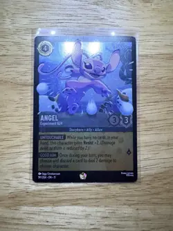 Disney Lorcana Winterspell - Angel - Experiment 624 - Legendary - Cold Foil - Image 1