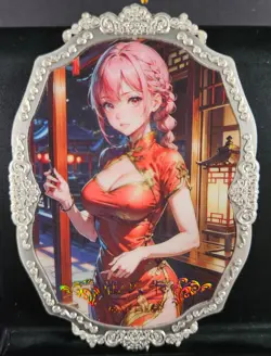 Rebecca Metal Frame Rare Serial Card One Piece Grand Line Volume 2 Thick - Image 1