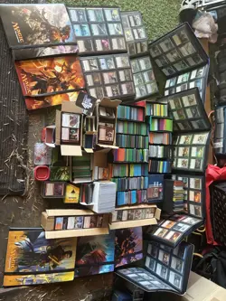 Massive Magic The Gathering Card Lot Over 20k Cards SEE PHOTOS FOR DETAILS! FIRE - Image 1