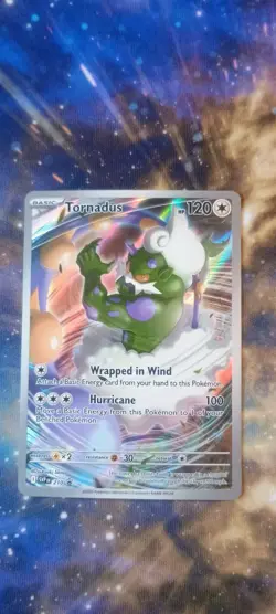 Pokemon TCG: S&V Promo Cards: Tornadus (210) Black Star Promo (NM) - Image 1