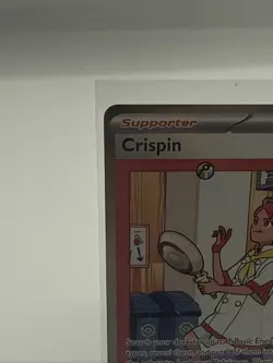 Pokemon TCG Crispin Trainer Prismatic Evolutions Card 171/131 Full Art - Image 2