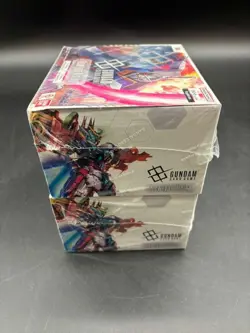 Lot of (2) Gundam Card Game English GD01 Newtype Rising Booster Box Sealed - Image 4