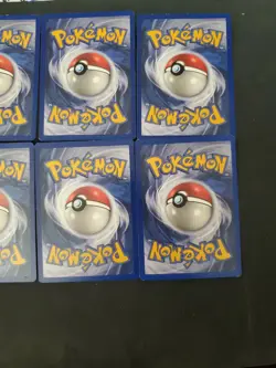 GUST OF WIND 93/102 Base Set Trainer Card Lot of 7 - Conditions vary - Image 4