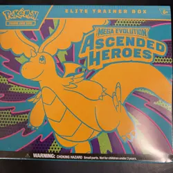 Pokemon Elite Trainer Box Mega Evolution Ascended Heroes Trading Card Game ETB - Image 1