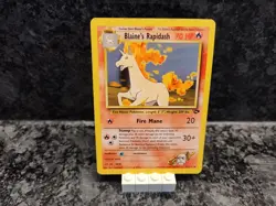 Pokemon Gym Challenge 33/132 Blaine's Rapidash Trading Card - Image 1
