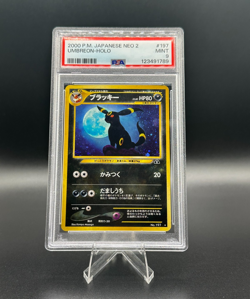 2000 Pokemon Card Umbreon HOLO / Neo 2 / PSA 9 Japanese - Image 1