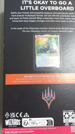 Magic The Gathering Lost Caverns of Ixalan Ahoy Mateys Commander Deck 100 Cards - Image 2