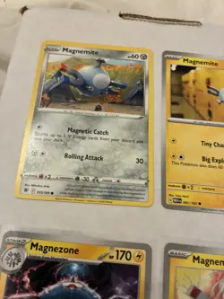Lot of 12 Magnemite Magneton and Magnezone Pokemon Cards - Image 4