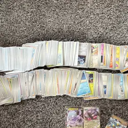 Pokemon TCG NON ENGLISH Regular & Holo Card Lot + 2exs and 1 V - Image 2