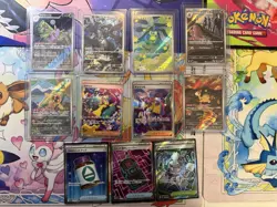 Pokemon cards Japanese Full Art Holo Trainer card lot 11 cards - Image 1