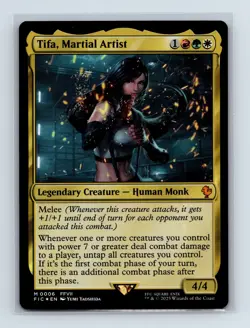 Tifa, Martial Artist M Commander: FINAL FANTASY 6 NM - Image 1