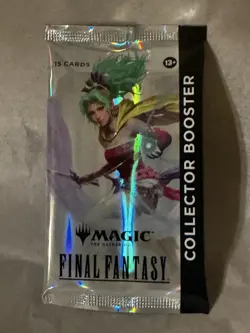 Magic The Gathering MTG Final Fantasy FIN Collector Booster Pack New Sealed - Image 1